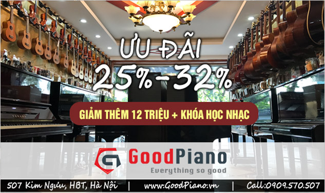 GoodPiano Khuyến Mại lớn đón chào năm mới 2025