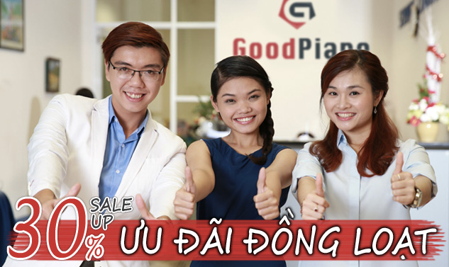 GoodPiano Khuyến Mại lớn đón chào năm mới 2025